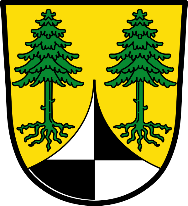 Wappen von Dentlein am Forst